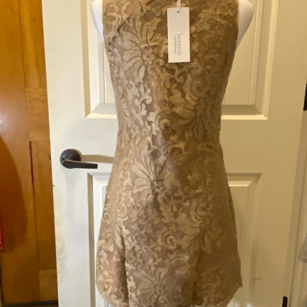Lucy Paris Dress, Flower Lace Print- NWT - Picture 3 of 7
